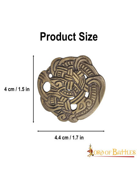 Set di 5 bottoni Viking Greiftier