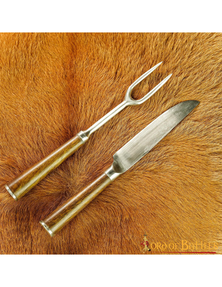 Set coltello e forchetta medievale...