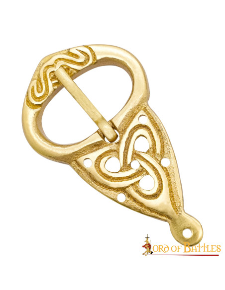 Fibbia per cintura vichinga (6,5x3,7...