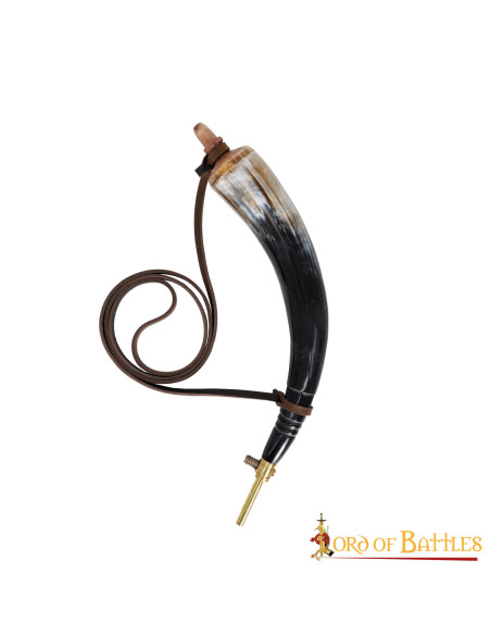 Scatola di polvere di corno di bue