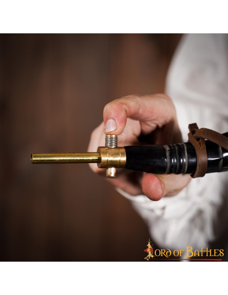 Scatola di polvere di corno di bue