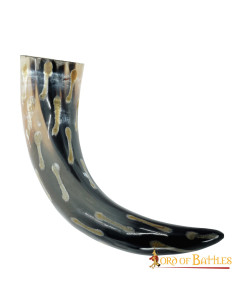 Corno di bue con macchie carbonizzate, 400-500 ml