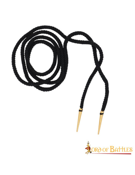 Set di 10 aiglets o puntoni in ottone...