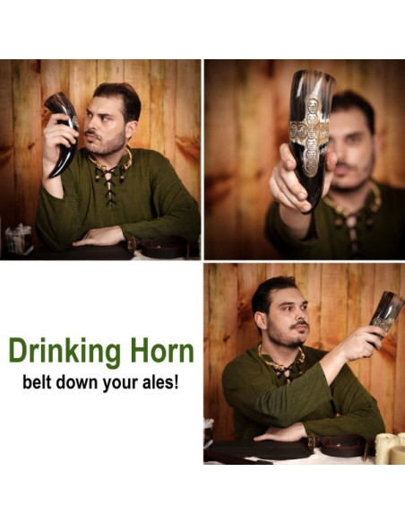 Design del teschio con croce di corno...