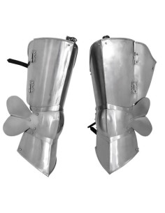 Classica armatura medievale per le gambe 2