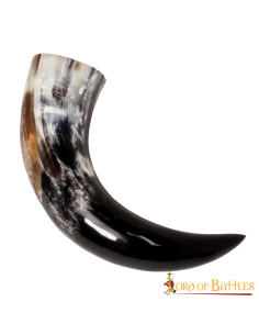 Corno da bere vichingo con design Leone rampante 2