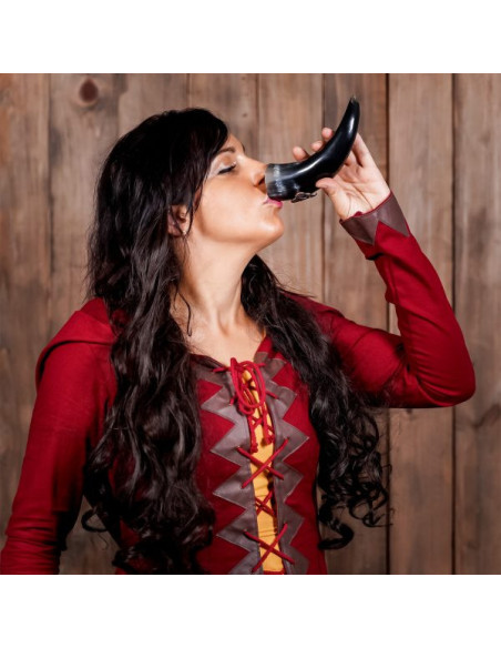 Set di 3 corni potori vichinghi...