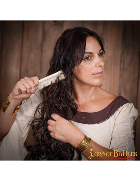 Pettine medievale in vero osso