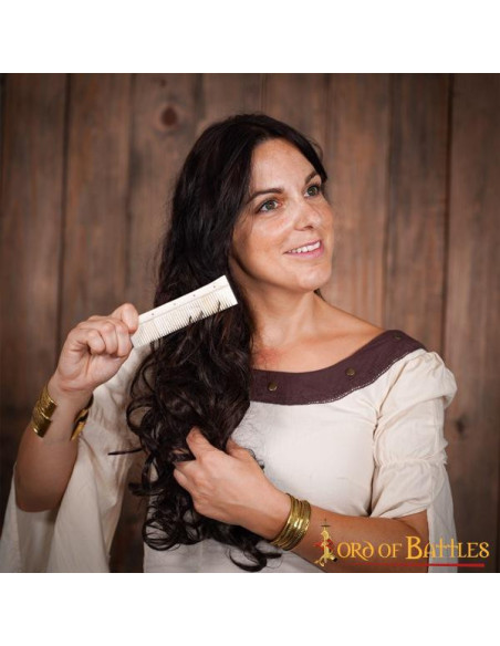 Pettine medievale in vero osso