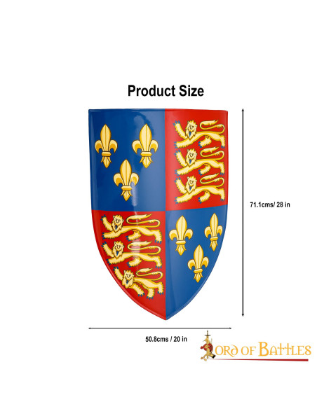 Scudo decorativo del re Enrico IV