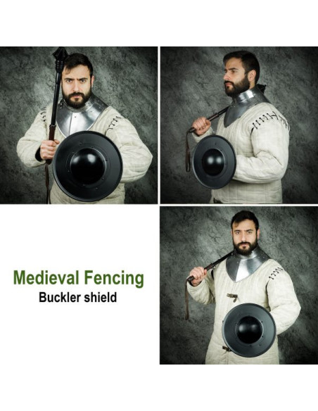 Scudo funzionale tondo in acciaio...