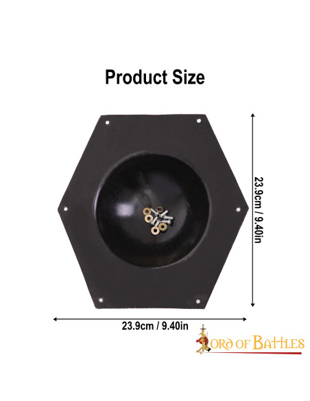 Umbo per scudo romano rettangolare...