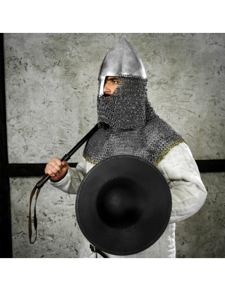 Scudo medievale funzionale rotondo...