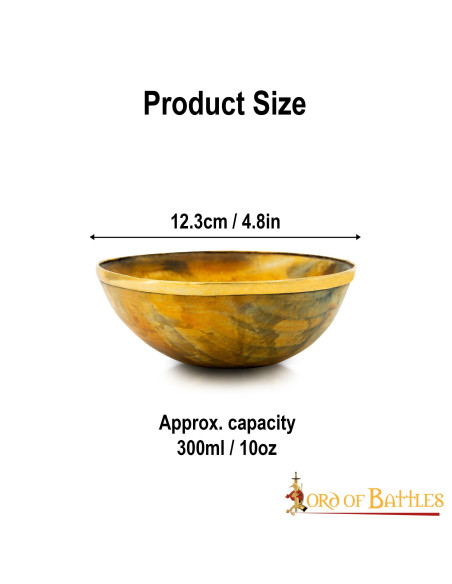 Ciotola in corno da banchetto vichingo