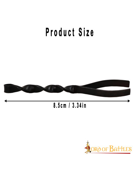 Morsetto medievale in ferro battuto