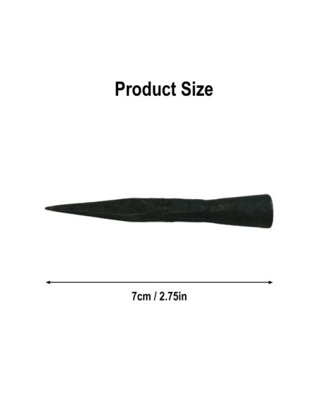 Set 3 punte di freccia in ferro...