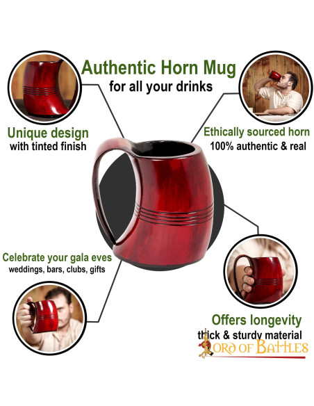 Brocca vichinga modello Tankard