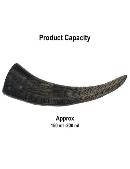 Corno potorio vichingo con squame...