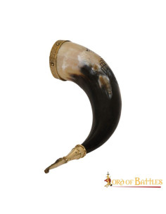 Corno potorio vichingo modello Jormungandr 2