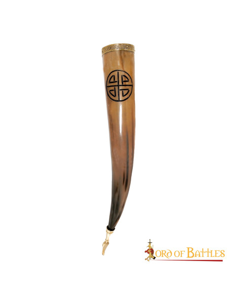 Corno potorio con nodo celtico