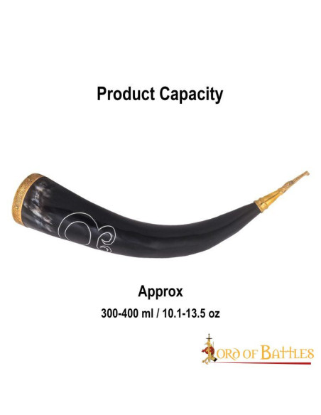 Corno potorio vichingo modello Cross...