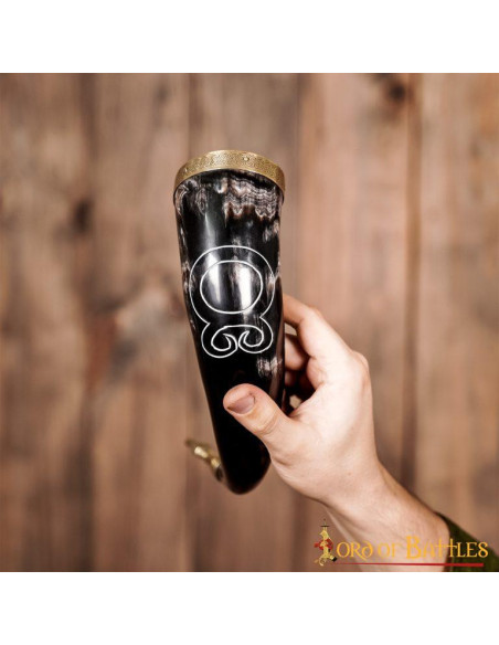 Corno potorio vichingo modello Cross...