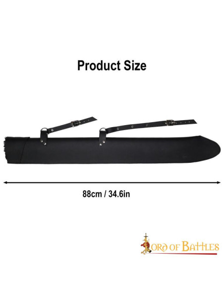 Fodero in pelle fatto a mano per...