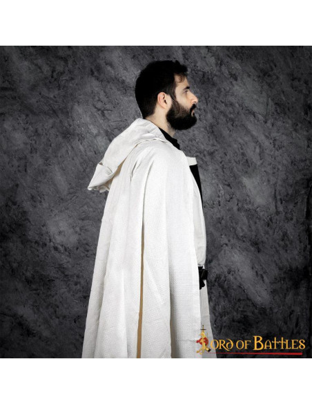 Mantello di cotone con cappuccio dei...