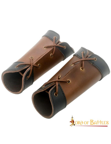 Braccialetti medievali in vera pelle...