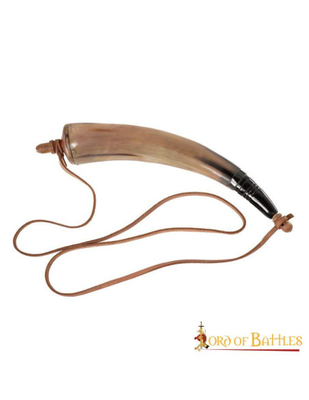 Polvere da sparo in vero corno con...