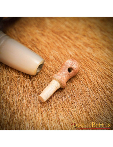 Polvere da sparo in vero corno con...