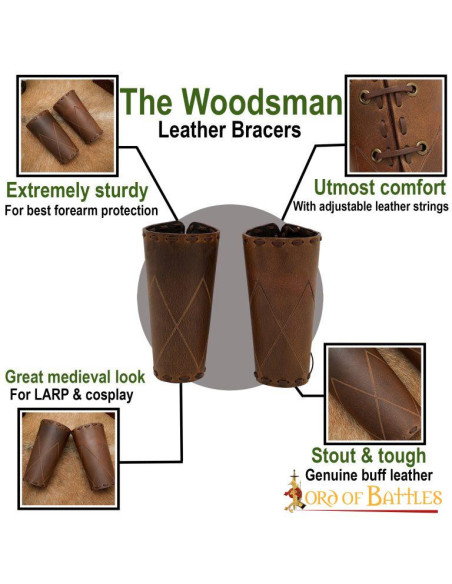 Bracciali per LARP e Cosplay modello...