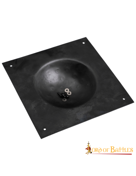 Umbo quadrato per scudo romano Scutum