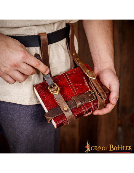 Porta agenda in pelle da portare in...