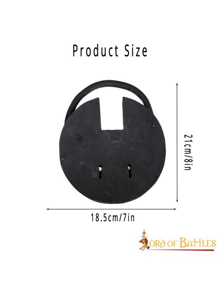 Lucchetto in ferro forgiato a mano...