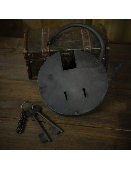 Lucchetto in ferro forgiato a mano...