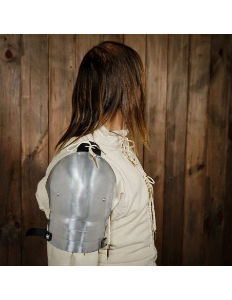 Gilet funzionale ecrù s. XV, con lacci