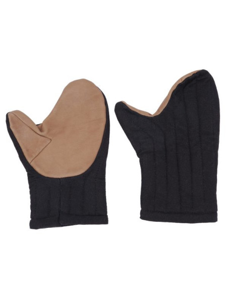 Guanti a muffola imbottiti in cotone...