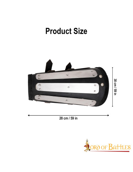 Bracciali in cuoio con protezioni in...