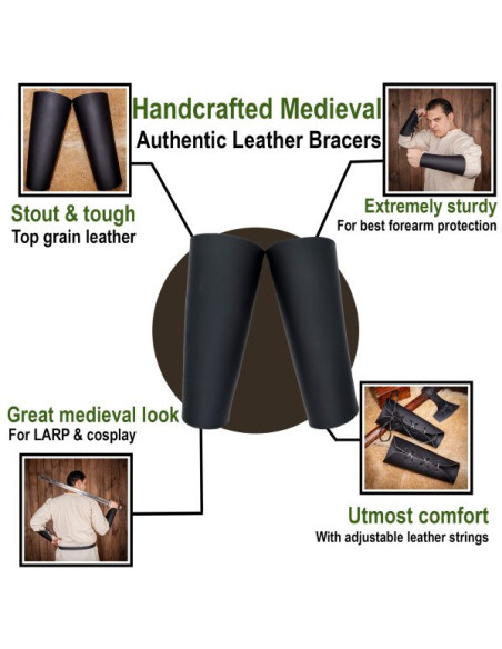 Bracciali medievali lisci fatti a...