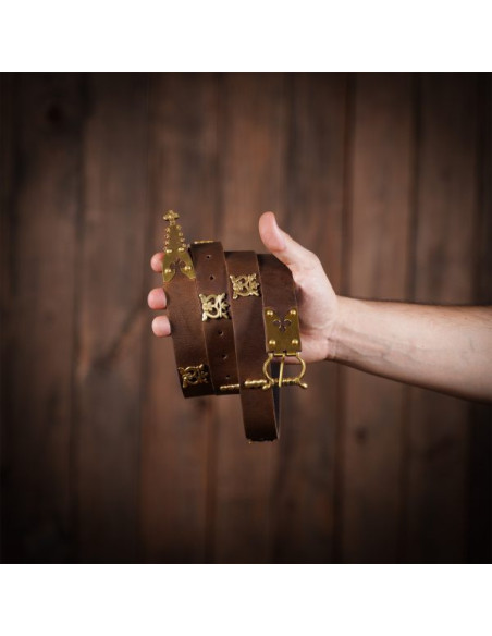 Cintura da Cavaliere Gotico marrone...