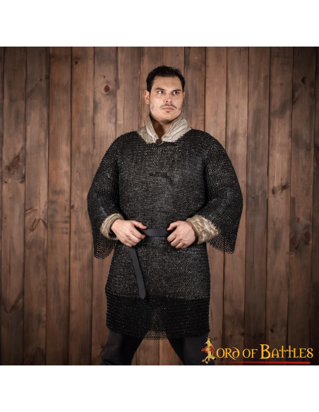 Cotta di maglia Haubergeon con anelli...