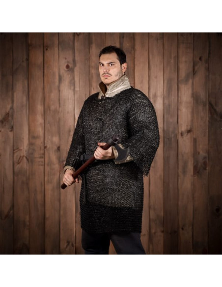 Cotta di maglia Haubergeon con anelli...