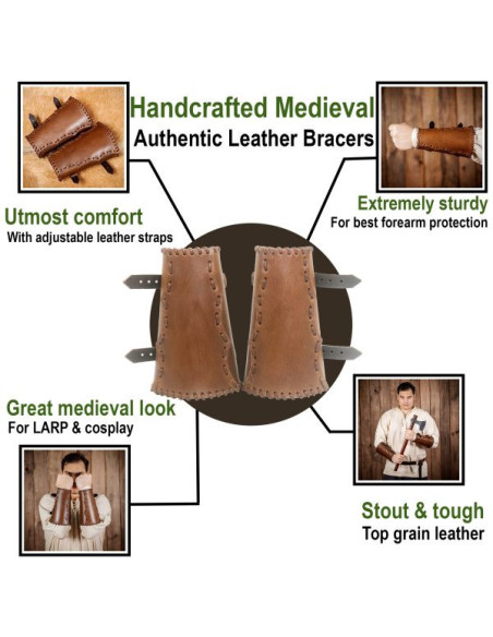 Braccialetti medievali fatti a mano...