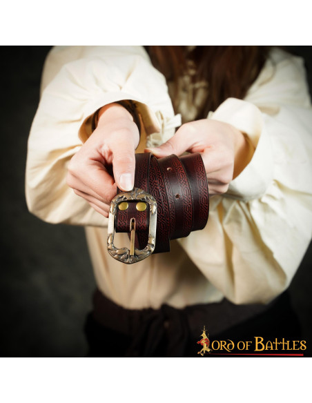 Disegno in rilievo della cintura...