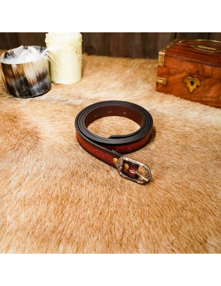 Cintura medievale in granato con...