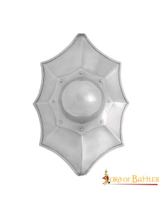 Scudo da scherma storico Talhoffer Dark Buckler