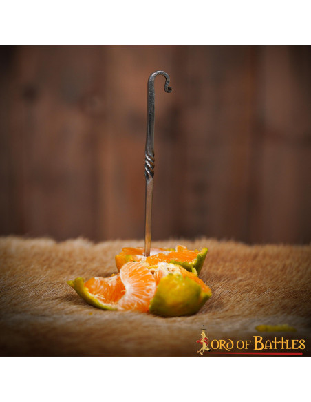 Spiedo forchetta vichingo forgiato a...