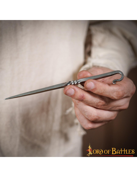 Spiedo forchetta vichingo forgiato a...