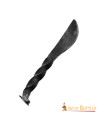 Coltello medioevale rustico forgiato a mano